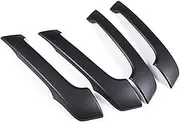 Wivplex Interior Inside Door Handle, for Toyota, for Land Cruiser, for Prado FJ 150 2010-2018 ABS Matt Black Car Door Inner Handle Protective Shell Sticker Auto Parts Car Interior Door Handle Sticker