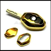 Gold Key Fob Cover For BMW 1 3 5 6 7 Series X3 X5 Z3 Z4 2 3 Button Case Car 62*