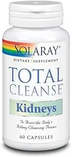 Solaray Total Cleanse Kidneys Capsules, 60 Count