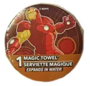 Ironman Marvel Comics Expandable Flannel Magic Wash Cloth Face Washer Towel #5