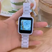在飛比找Yahoo!奇摩拍賣優惠-適用紅米手錶2錶帶watch小米智能手錶帶Redmi陶瓷替換