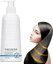 Consolidateh - Keratin Revitalizing Cream, Smoothing Moisture Deep Conditioner, Keratin Boost Awakening Hair, Strengthening Smoothing Leave-In Conditioner for Women (1PCS)