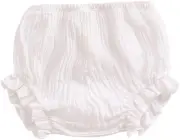 Newborn Toddler Baby Girls Boy Kids Cotton Linen Bloomer Basic Shorts Washabl...