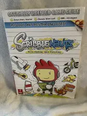 2009 Nintendo DS ScribbleNauts Strategy Game Guide with Poster Prima Games