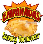 Empanadas Savory Turnovers DECAL Concession Food Truck Cart Vinyl Sticker