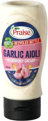 Praise Garlic Aioli Mayonnaise 250 Ml