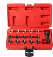 Spark Plug Repair Tools, Thread Tapping Tools, Automotive Tools, Complete Kit, Compatible, 1.8cm, For Truck, SUV, Small Car, RV, And Sedan Repair