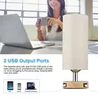Touch Control Table Lamp Bedside Desk Lamp With E26 LED Bulb Warm White Light SD