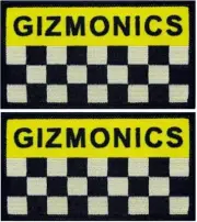 Gizmonics Mystery Science Theater 3000 Patch | 2PC 4" X 2.25" iron on sew on