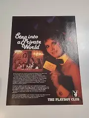 The Playboy Club Print Ad 8x11 1983 Great To Frame