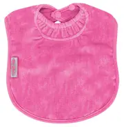 Large Plain Towel Bib (Cerise)