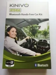 Kinivo BTC450 Bluetooth Hands-Free Car Kit for Cars with Aux Input Jack (3.5 ...