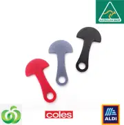 5 x Shopping Trolley Coin Token Removable Key Unlocker ALDI Coles Woolworths $2
