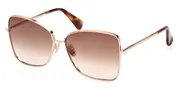 Max Mara MM0097 MENTON1 28F Men's Sunglasses Gold Size 59