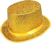 PRETYZOOM Sequins Fedora Hat New Years Magician Hat 2020 New Hat for Men Shiny Hat Women Fedora Hat Sequin Fedora Hat Party Cosplay Hat Trilby Hat Costume Novelty Party Hat Aldult Derby Man