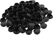 SEWACC 100pcs Screw Hole Plugs Durable Decorative Button Caps for Furniture Easy Installation Small for Concealing and Covering Unused