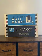 Vintage CRT TV Wall Mount Computer 17-24” Monitor Retro LucaseyClamp New