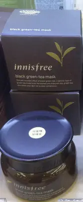 在飛比找Yahoo!奇摩拍賣優惠-『精品美妝』-innisfree  極酵綠茶角質面膜 80m