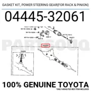 0444532061 Toyota GASKET KIT, POWER STEERING GEAR(FOR RACK & PINION)