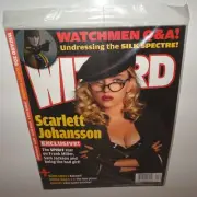 Wizard Magazine #206 (Sealed) Rare Scarlett Johansson Cover Variant 2008