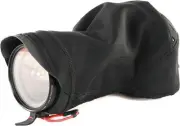 Black Shell Large Form-Fitting Rain and Dust Cover