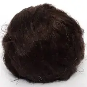 Flax Top (Dyed Coffee) DHG 100g Flax Roving Spinning Fibre Top Brown