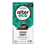 Alter Eco Super Dark Mint Crisp Chocolate Bulk Buy