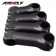 AIRWOLF 3K Full Carbon Fiber Bike Stem Road Mtb Bicycle Stems 31.8*70-130mm