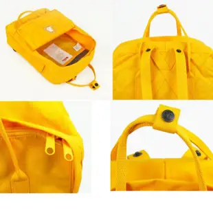 瑞典Fjallraven Re-Kanken F23548-142復古後背包 方型書包-黃色
