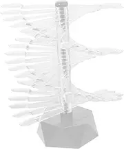 MERRYHAPY 60 Spiral Nail Art Cards Display Stand Creative Nail Practice Holder Set