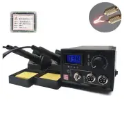 220V Wood Burning Kit Adjustable Pyrography Machine Gourd Craft Tool w/ 20 Tips