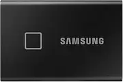 [Samsung] Portable SSD T7 Touch, 2TB, Black, USB3.2, Type-C, R/W(Max) 1,050MB/s, Aluminium Case, Fingerprint Password Security
