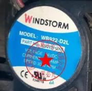 1pc new fan freeship WB922-D2L JL9225H24B 24V 0.14A WINDSTORM 9225