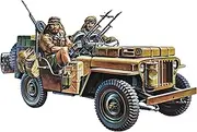 Tamiya British SAS Jeep 1:35 Scale Model Kit