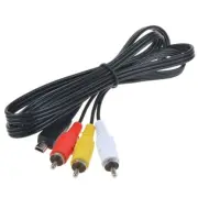 AV Monitor Cable for IXUS 990 IS 980 Magic Lantern USB mini to RCA TV AUX Video