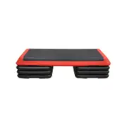 XL - Aerobic Step - 110cm*40cm Cardio Exercise Stepper - Red Stepper 6 Risers