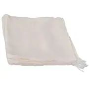 10 Pcs Cotton Strainer Bags Filter Coffee Filters Fine Mesh