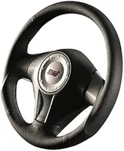 DAMD (Damded) Subaru Steering SS358-S(F) Black Leather x Black Stitching [SS358SF2]