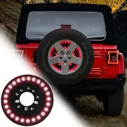 for Wrangler Spare Tire Brake Light 3rd Brake Light for 1996-2025 Jeep Wrangler TJ JK JL for Liberty 2007-2012 Rear Tail Light