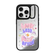 iPhone 16 Pro Mirror Ring Stand Case MagSafe Compatible Work Less Rest Often