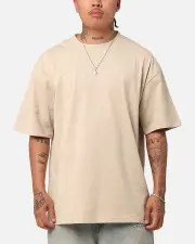 [CULTURE KINGS] Culture Kings Standard T-shirt Stone - Size L L Stone