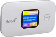 4G 5G LTE WiFi Mobile Hotspot, Portable Wi Fi Router 300Mbps SIM Slot 10 Connected Devices, Pocket Worldwide Wireless Network Device for Travel,Home,Work,Coffe Shop