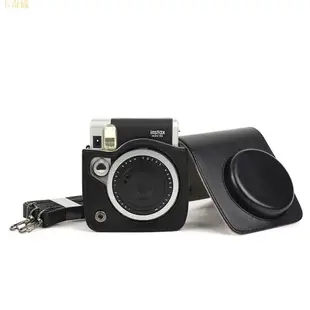 適用於拍立得mini90復古相機包相機保護套收納包 instax mini 90皮革相機殼攝影保護套潮流斜背包