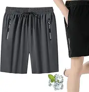 [Generic] Women's Ice Silk Quick Drying Stretch Short, Breathable IceActive Womens Shorts