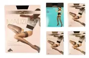 OMSA women's hold-ups with elegant silicone lace frill and invisible toe article