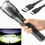Rechargeable Flashlights 990,000 High Lumens Flashlight Super Bright High Pow...