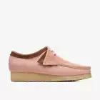 [26171990] Mens CLARKS WALLABEE - PINK COMBI SDE