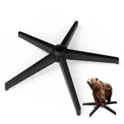MASTERY MART Office Chair Base Heavy Duty Metal Desk Chair Base Parts with Un...