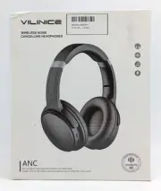 VILINICE Wireless Noise Cancelling Headphones With Microphone - In Black - Q8
