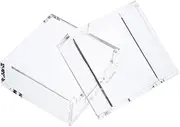 HOODANCOS 2Pcs Notes Holder Dispenser Desk Memo Pad Organizer for Office Home School Storage for Memo Pads Scissors Cards Smooth Surface Design